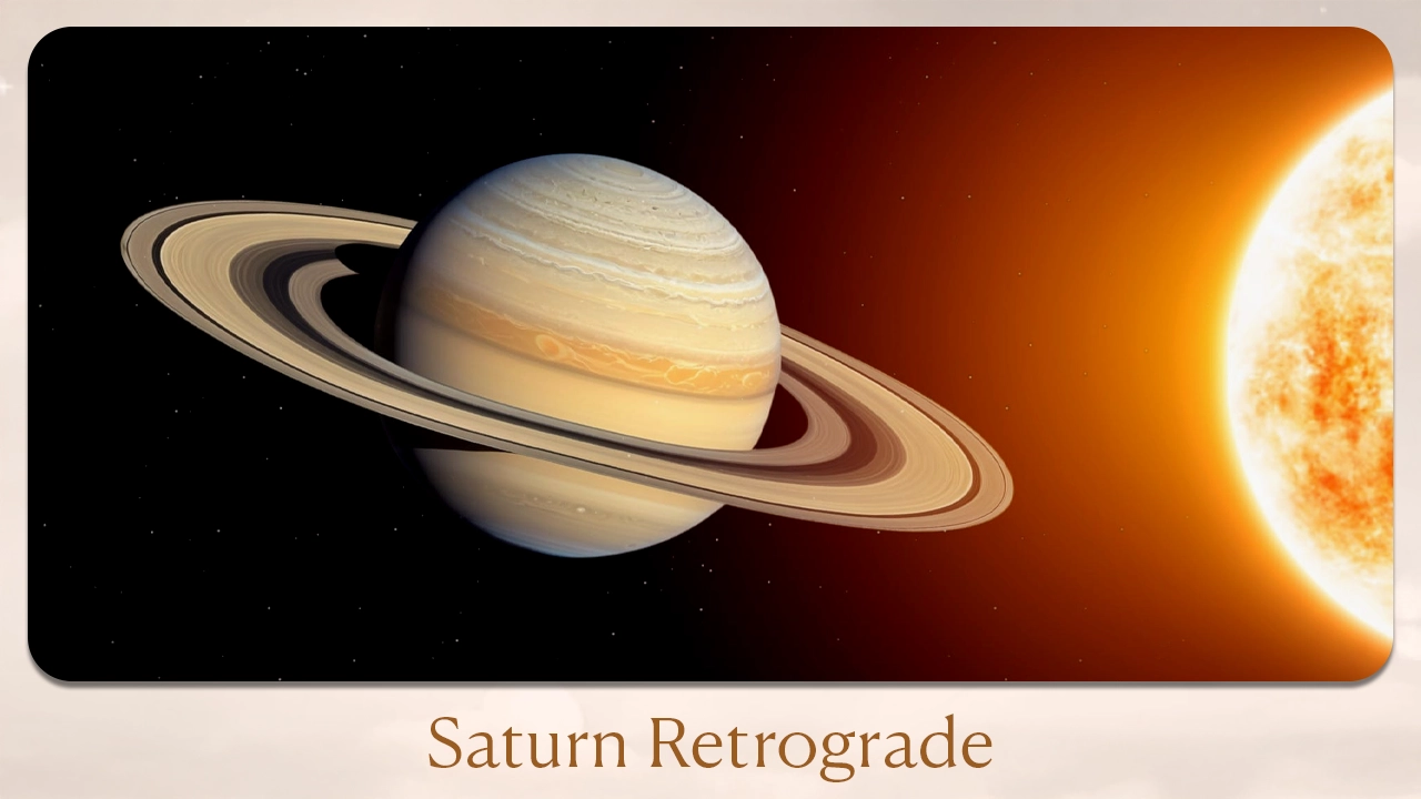 Saturn Retrograde